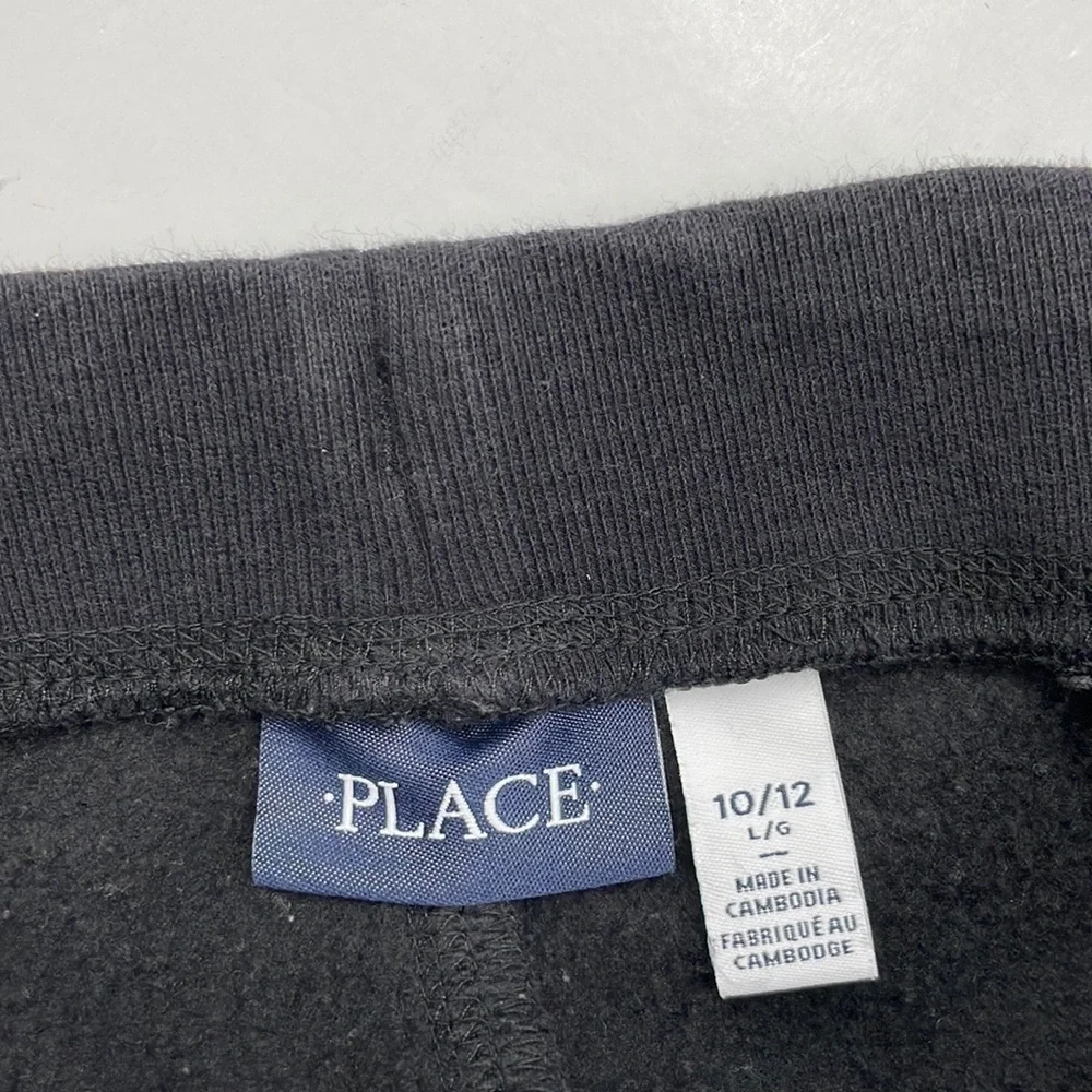 The Children's Place boys black sweatpants